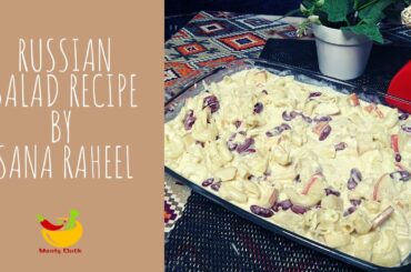 Russian Salad | Healthy Tasty Salad Recipe | Meaty Chick
