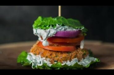 Bunless mean bean healthy burger|| healthy burger for children|| healthy recipes||
