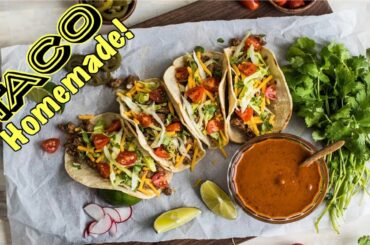 TACOS ! Homemade Healthy Tacos Recipe | Veg Salsa & Guacamole | Healthy Weight loss Meals Options