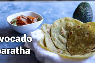 Avocado Chapati (Roti) | Avocado paratha | Avocado Flat Bread Recipe Plant-based | Sowji's Kitchen