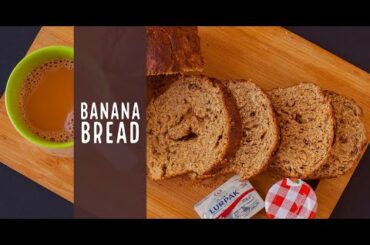 Banana Bread I Crusty Banana Bread I Healthy Banana Bread