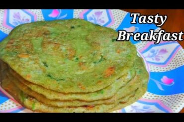 Healthy breakfast recipe|quick and easy morning breakfast recipe|15 mins instant breakfast recipe