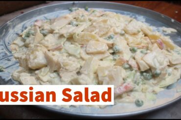 Russian Salad Recipe at Home | Healthy Salad Recipe -Original Russian Salad Recipe