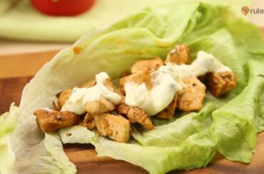 Keto Chili Lime Chicken Lettuce Wraps Recipe