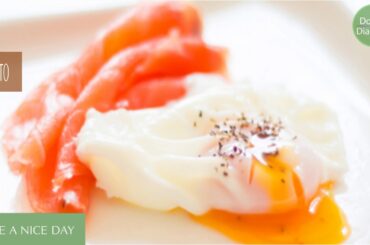 healthy diabetic recipes low calorie for control diabetes: Smoked Salmon & Poached Eggs