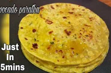 Healthy breakfast recipe|Avocado paratha in kannada|Indian flatbread|Avocado paratha|Avocado recipe
