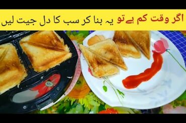 Shami Kabab Sandwich with Sandwich maker|Shami Kabab Sandwich Recipe|Kids Lunch Box Idea|Breakfast