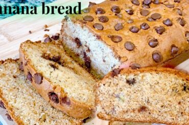 Banana Bread | Best Eggless Banana Bread recipe | Perfectly moist BANANA BREAD