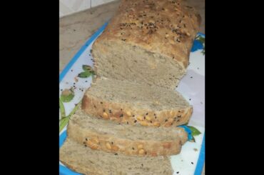 Multi grain bread (Healthy bread recipe)by Easy Peasy Recipes