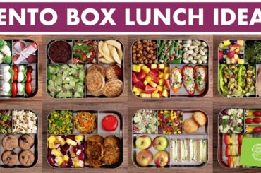 Bento Box Lunch Ideas - Compilation video!