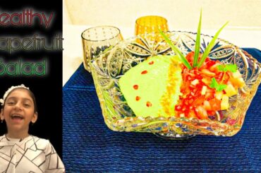 How to Make Healthy Grapefruit Salad / Healthy / Salad / - Ni's World