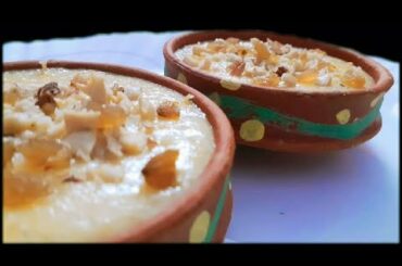 Quick Phirni Recipe | Restaurant style at home | Indian Dessert | Healthy recipe