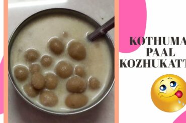 Simple and Healthy Snacks recipes|Kothumai Paal Kozhukattai|Smilehut
