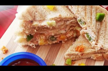 Curd Sandwich Recipe || Simple, Easy and Healthy Recipe || Sandwich in Tawa & in Sandwich Maker ||