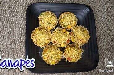 Canapes | Quick snacks | 5 min snack recipes | Snack ideas | Corn snacks | Jyotikakitchen !