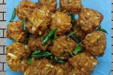 Cabbage Balls / Snack's Recipe / MuttaiKose Balls / Healthy Snack Recipe / Easy and Simply Recipe...