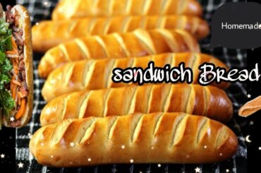 Homemade Hoagie Roll ||Sandwich Roll || With Easy Step by Faizees suprise