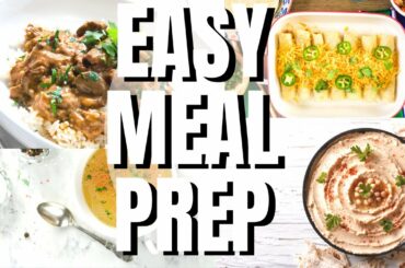 HEALTHY MEAL PREP \ HEALTHY RECIPES USING FOND BONE BROTH \ EASY RECIPE IDEAS \