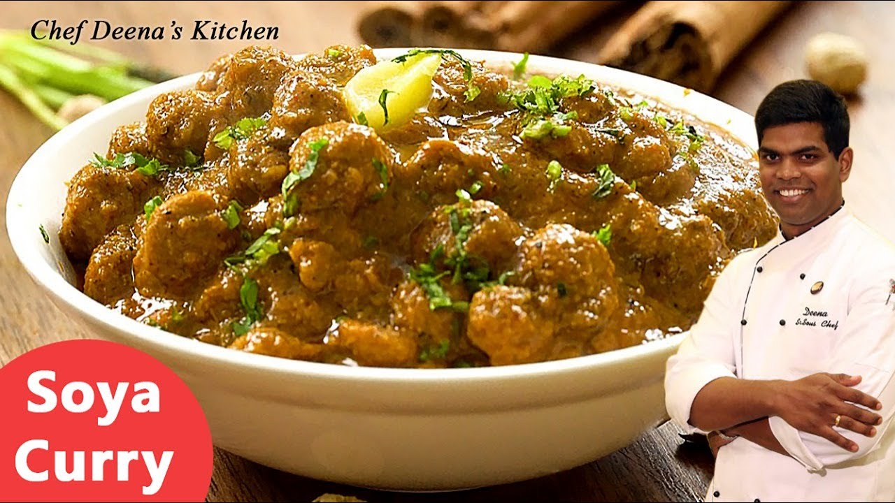 Side Dish for Chapati, Poori | Soya Chunks Curry Recipe in Tamil | CDK #266 | Chef Deena's Kitchen Side Dish for Chapati, Poori | Soya Chunks Curry Recipe in Tamil | CDK #266 | Chef Deena's Kitchen