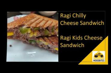 Ragi Chilly Cheese Sandwich || Cheesy Ragi Toast || Healthy Ragi Recipe || Gluten Free Ragi Sandwich