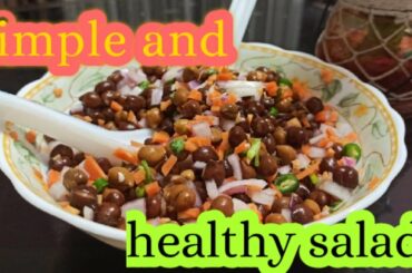 Simple and healthy salad//COUSINS ENTERTAINMENTS