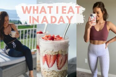 FULL DAY OF EATING // Intuitive Eating + Healthy Meals