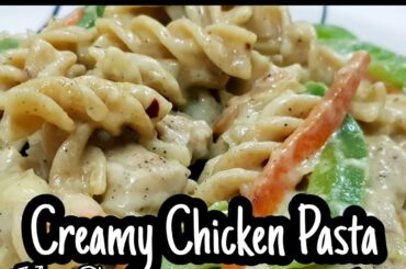 Creamy Chicken Pasta |Healthy couscous salad|Easy Dinner Recipe