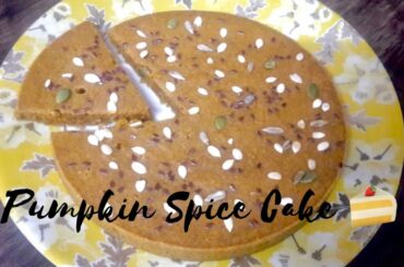 PUMPKIN SPICE CAKE | HEALTHY RECIPE | GLUTEN-FREE RECIPE