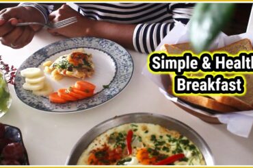 A Simple Healthy Breakfast - A Simple Brunch Recipe || Afghani Omelette !