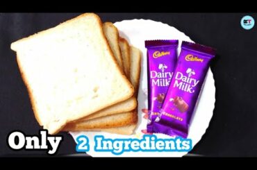 05 Minutes Evening Snacks Recipe | Crispy & Sweet Bread Snacks | Lockdown Recipes | Instant Snacks |