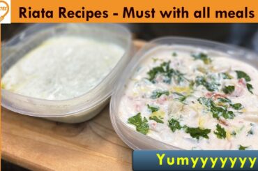 Riata Recipes | Mint & Veggies | Must with all meals | Keto - Healthy | Best Bites Recipes