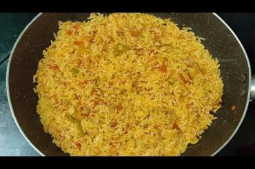 quick & Tasty Tomato Rice Recipe-Breakfast Recipe Tomato Rice-Thakkali Sadam
