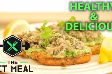 Alton Brown's Delicious Avocado Sardine Toast (Healthy)
