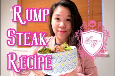 Rump Steak Recipe.Broccoli. Healthy Food for a day