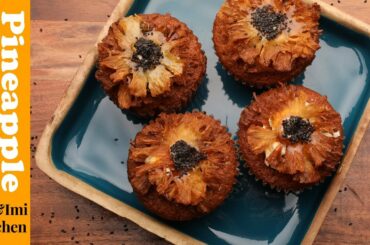 How to make hoemade Pianapple Muffin with a simple healthy recipe