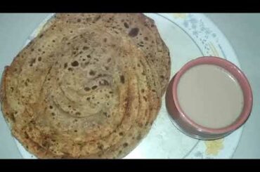 WHOLE WHEAT LACCHA PARATHA -Instant & Healthy recipe