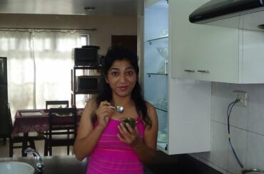 Assamese green leafy veg fry - a healthy recipe by Audrey