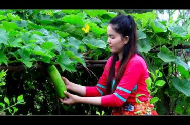Healthy Food Yummy Winter Melon Tea And Sup With Pork-Cooking By Girls in my village