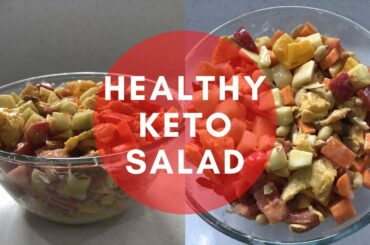 Healthy Keto Salad/Indian Keto Salad for Weight Loss/Indian Keto Recipes
