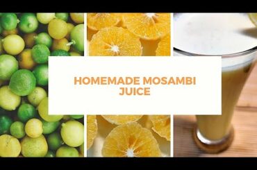 Mosambi Juice | Healthy Fruit juice | Weight Loss Recipe | Juice without juicer