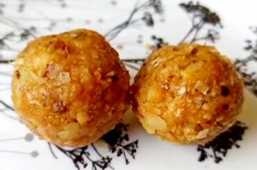 Atukulu Kuridi Laddu | Yummy & Healthy Snack for All | Recipe with Flattened Rice and Dry Coconut
