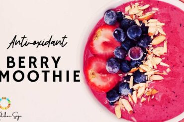 Gorgeous Berry Smoothie Bowl Recipe | Thick smoothie Bowl | Healthy & Delicious | The Kitchen Sage