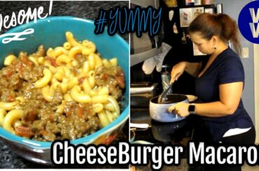 WW Blue Plan Recipes for Weight Loss - Cheeseburger Macaroni