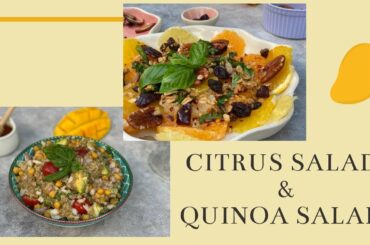 CITRUS SALAD RECIPE | QUINOA SALAD RECIPE | MORROCAN SALAD RECIPE | HEALTHY SALALDS RECIPE