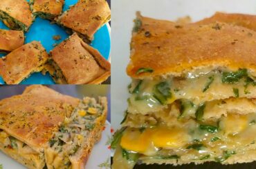 Stuffed Bread I Layered Yummy Bread I Healthy Bread recipe