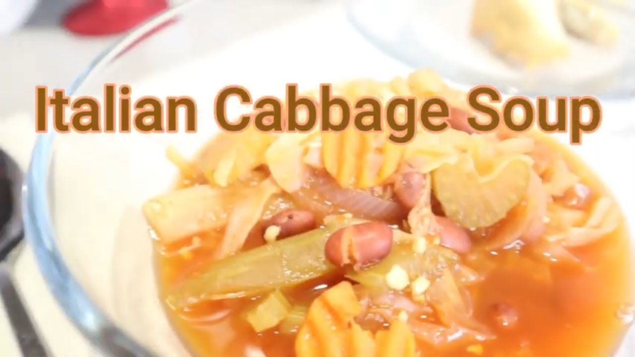 How to Make #Italian #CabbageSoup | Healthy Low Calorie Recipe How to Make #Italian #CabbageSoup | Healthy Low Calorie Recipe