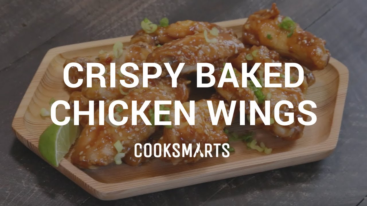 How to Make Crispy Baked Chicken Wings | Healthy Dinner Recipes by Cook Smarts How to Make Crispy Baked Chicken Wings | Healthy Dinner Recipes by Cook Smarts