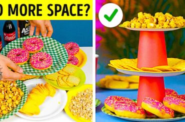 28 COOL IDEAS TO MAKE YOUR PARTY UNFORGETTABLE || 5-Minute Snack Recipes!
