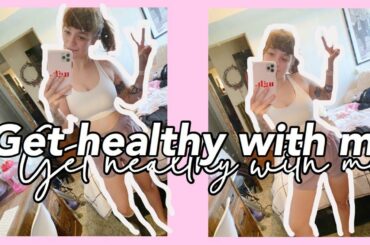 GET HEALTHY WITH ME! | trying new healthy recipes, getting back on track