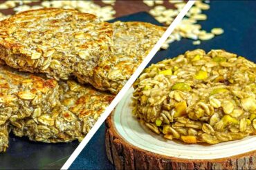 Healthy Oatmeal Cookies Recipe - 2 Flavors Easy To Make - Weight loss Recipe | Recipes Healthy